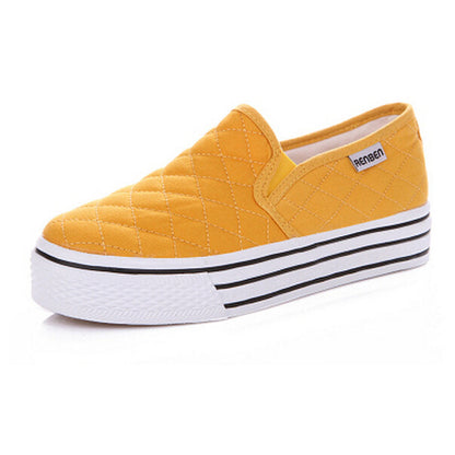 Renben Women Loafers Casual Flats Shoes Round Toe Fashion Platform  Loafer Shoes Autumn Comfort
