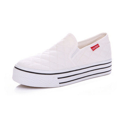 Renben Women Loafers Casual Flats Shoes Round Toe Fashion Platform  Loafer Shoes Autumn Comfort