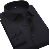2016 Hot  Twill Pure Shirts High Quality Male Long-sleeve Slim Dress