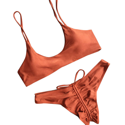 Bikini 2017 Sexy Micro Bikinis Women Swimsuit Bandage Swimwear Halter Top Brazilian Bikini