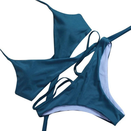 Summer swimwear women padded girls brazilian bikini bathing suit monokini tracksuit for women #EW