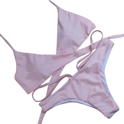 Summer swimwear women padded girls brazilian bikini bathing suit monokini tracksuit for women #EW