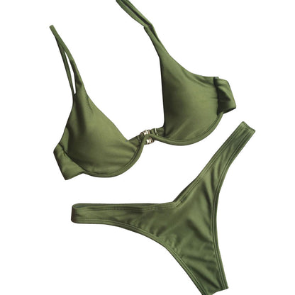2017 Hot Swimwear Women Brazilian Bikinis Sexy Polyester Micro Swimwear