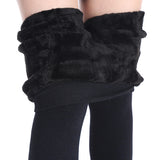 NORMOV Women's Winter Plus Cashmere Leggings Fashion Big Size Warm Super