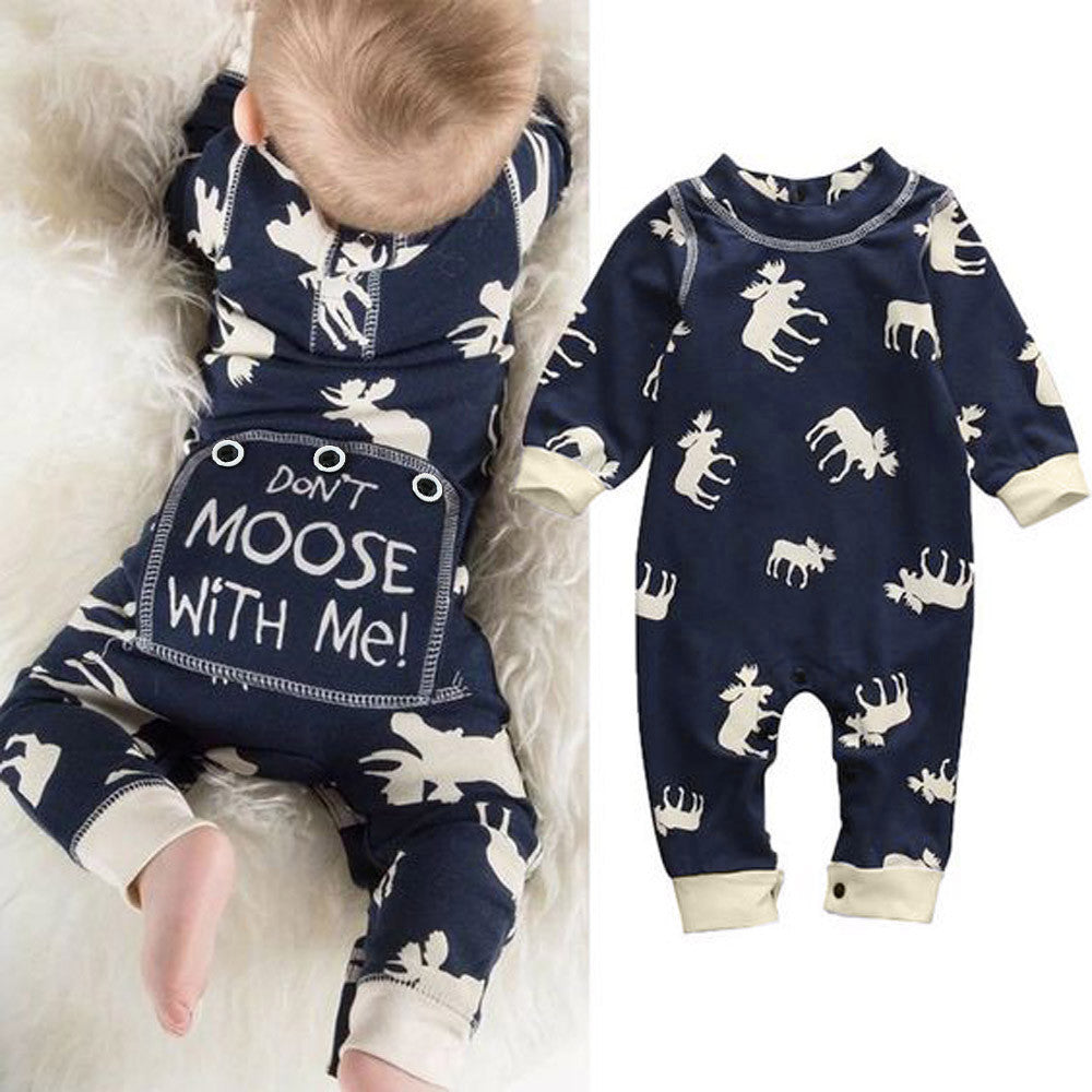 2017 Newborn clothes baby clothing Girls Boys Jumpsuit Spring Autumn