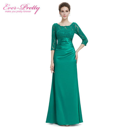 Evening Dresses Ever Pretty HE09882 Autumn Style Elegant 3/4 Sleeve - Shopy Max