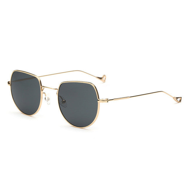 ROAYL GIRL 2017 Hot Hight Quality Sunglasses Lens Men Women Mirror Round Sun Glasses Rayed UV400 SS132