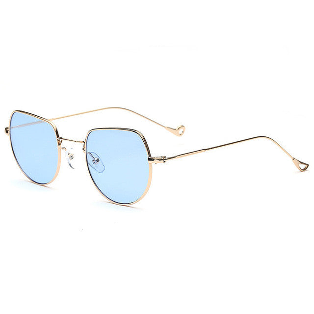 ROAYL GIRL 2017 Hot Hight Quality Sunglasses Lens Men Women Mirror Round Sun Glasses Rayed UV400 SS132