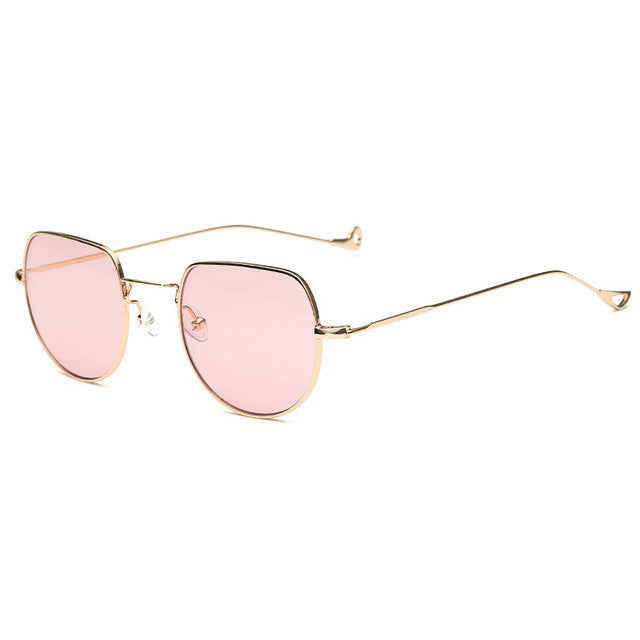 ROAYL GIRL 2017 Hot Hight Quality Sunglasses Lens Men Women Mirror Round Sun Glasses Rayed UV400 SS132