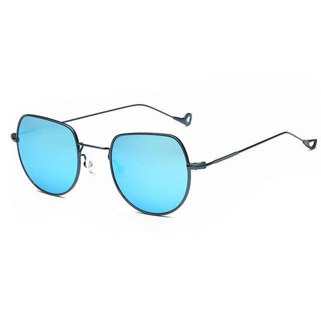 ROAYL GIRL 2017 Hot Hight Quality Sunglasses Lens Men Women Mirror Round Sun Glasses Rayed UV400 SS132