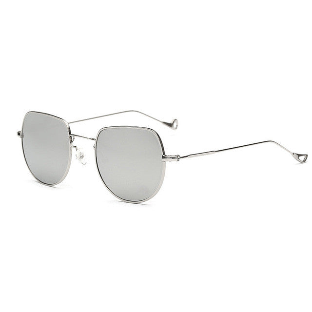 ROAYL GIRL 2017 Hot Hight Quality Sunglasses Lens Men Women Mirror Round Sun Glasses Rayed UV400 SS132