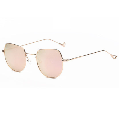 ROAYL GIRL 2017 Hot Hight Quality Sunglasses Lens Men Women Mirror Round Sun Glasses Rayed UV400 SS132