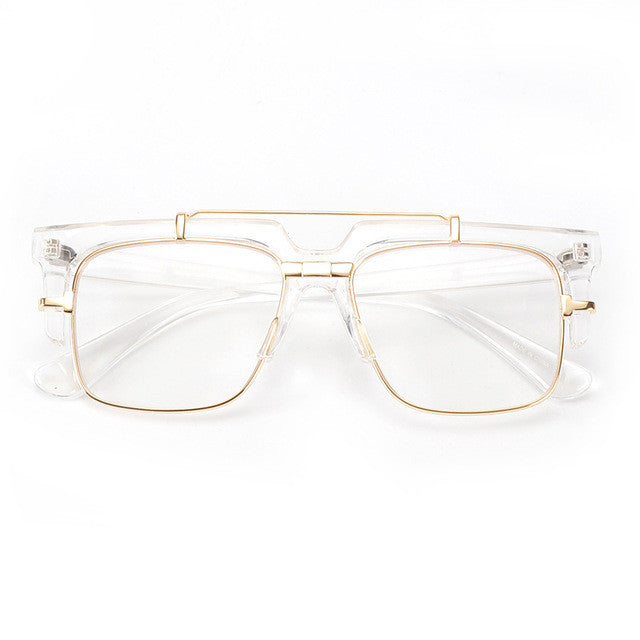 ROYAL GIRL 2017 Fashion Sunglasses Men Women Brand Designer Clear Frame Glasses Retro Gradient Sun Glasses Oculos de sol ss078