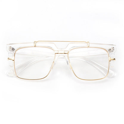 ROYAL GIRL 2017 Fashion Sunglasses Men Women Brand Designer Clear Frame Glasses Retro Gradient Sun Glasses Oculos de sol ss078