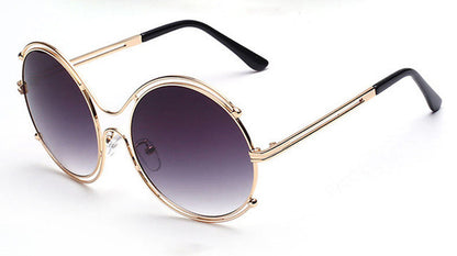 ROYAL GIRL High Quality Round Alloy Frame Sunglasses Women Brand Designer Sun Glasses Oculos De Sol Feminino ss185