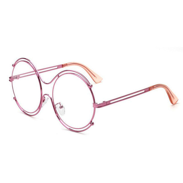 ROYAL GIRL High Quality Round Alloy Frame Sunglasses Women Brand Designer Sun Glasses Oculos De Sol Feminino ss185