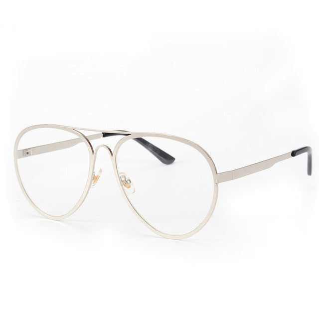ROYAL GIRL 2017 NEW Sunglasses Eyeglasses Frames Top Flat Women Metal Spectacles Glasses SS075