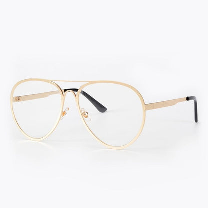 ROYAL GIRL 2017 NEW Sunglasses Eyeglasses Frames Top Flat Women Metal Spectacles Glasses SS075
