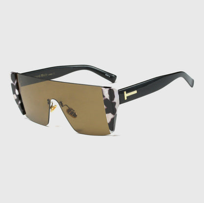 ROYAL GIRL Fashion Sunglasses Women Square Style Personality Exaggerated Original Brand Designer Glasses Female Goggles ss246