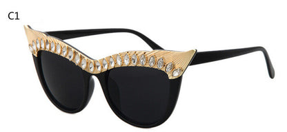 ROYAL GIRL New Fashion Women Statement Cat eye sunglasses Vintage Sun glasses shades Brand sunnies ss630