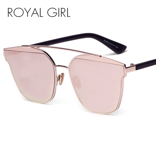 ROYAL GIRL 2017 New Style Cat Eye Sunglasses Fashion Colorful All-match Eyeshield Sunglasses Oculos de sol UV400 ss160