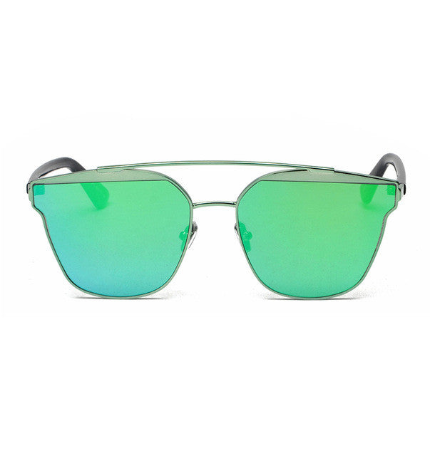 ROYAL GIRL 2017 New Style Cat Eye Sunglasses Fashion Colorful All-match Eyeshield Sunglasses Oculos de sol UV400 ss160