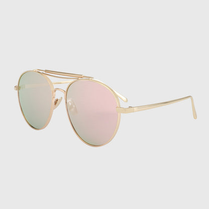 ROYAL GIRL Brand Sunglasses Women Shades Men Retro Flat Top Round Design Vintage Female Sun Glasses feminino Oculos Gafas ss060