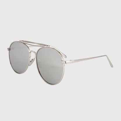 ROYAL GIRL Brand Sunglasses Women Shades Men Retro Flat Top Round Design Vintage Female Sun Glasses feminino Oculos Gafas ss060