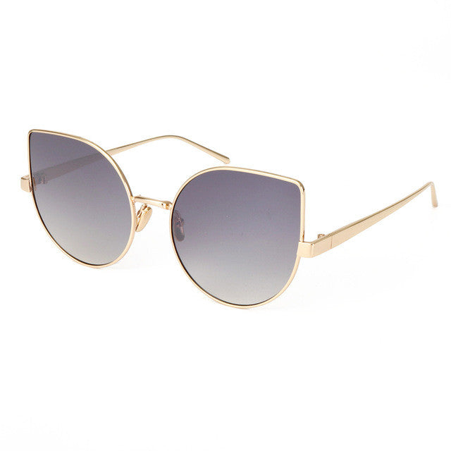 ROYAL GIRL Fashion Cat Eye Sunglasses Women Brand Designer Retro Female Sun Glasses oculos de sol feminino UV400 ss551