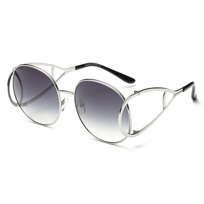 ROYAL GIRL Fashion Women Sunglass Spectacles Vintage Oval Modelling Metal Frame Eyewear Clear Lens Glasses ss115