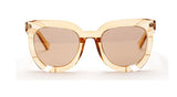 ROYAL GIRL New Fashion Women Sunglasses Acetate Thick Frame Round Sun glasses Women Brand Designer ss358