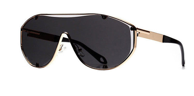 ROYAL GIRL New Fashion Women Sunglasses Punk Vintage Oversize Men Square Sunglasses Brand Designer Sunglasses UV400 SS199