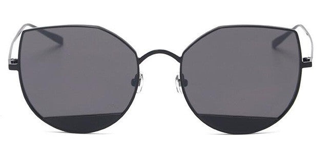 ROYAL GIRL Brand Designer Women Sunglasses Round vintage metal cat eye Sun glasses SS039