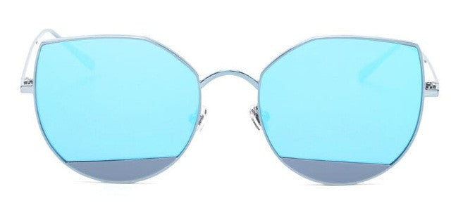 ROYAL GIRL Brand Designer Women Sunglasses Round vintage metal cat eye Sun glasses SS039