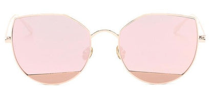 ROYAL GIRL Brand Designer Women Sunglasses Round vintage metal cat eye Sun glasses SS039