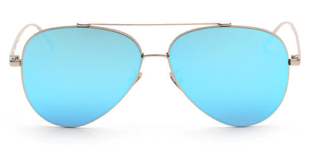 ROYAL GIRL New Brand Classic Coating Sunglasses Men Women Colorful Reflective Coating Lens Eyewear Accessories Sun Glasses ss086