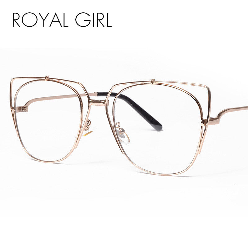 ROYAL GIRL Chic Metal eyeglasses frames Women ss123
