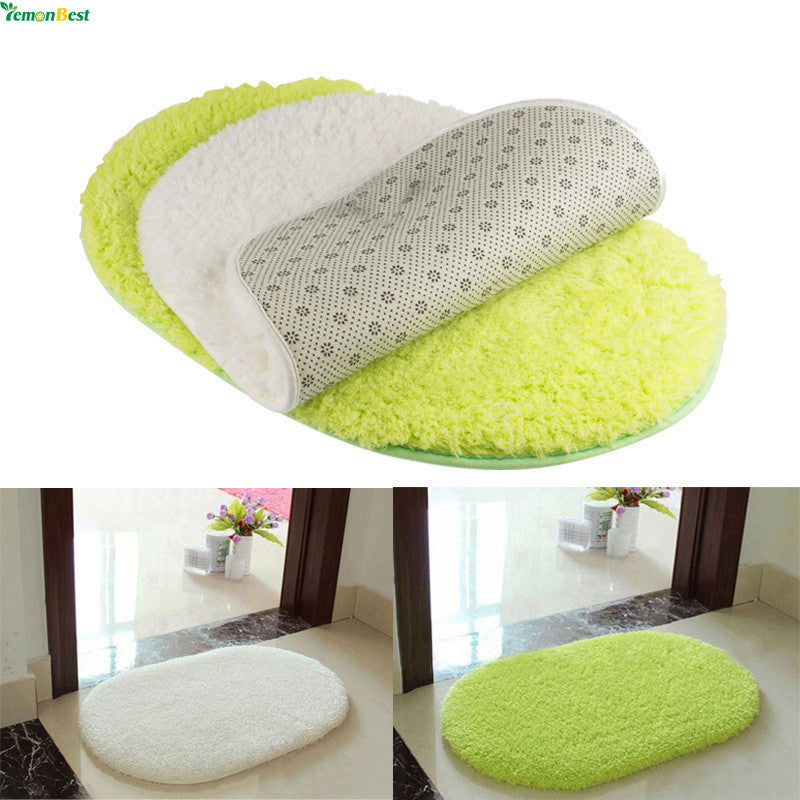 1Pcs 40*60CM Bathroom Carpets Absorbent Soft Memory Foam Doormat Floor