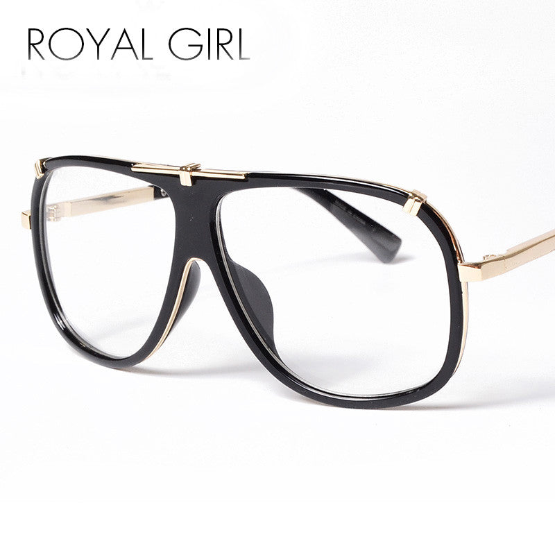 ROYAL GIRL Men EyeglassesFrames Women Optical Glasses  Women Brand Designer Square Shades UV400 Oculos Gafas De Sol ss272