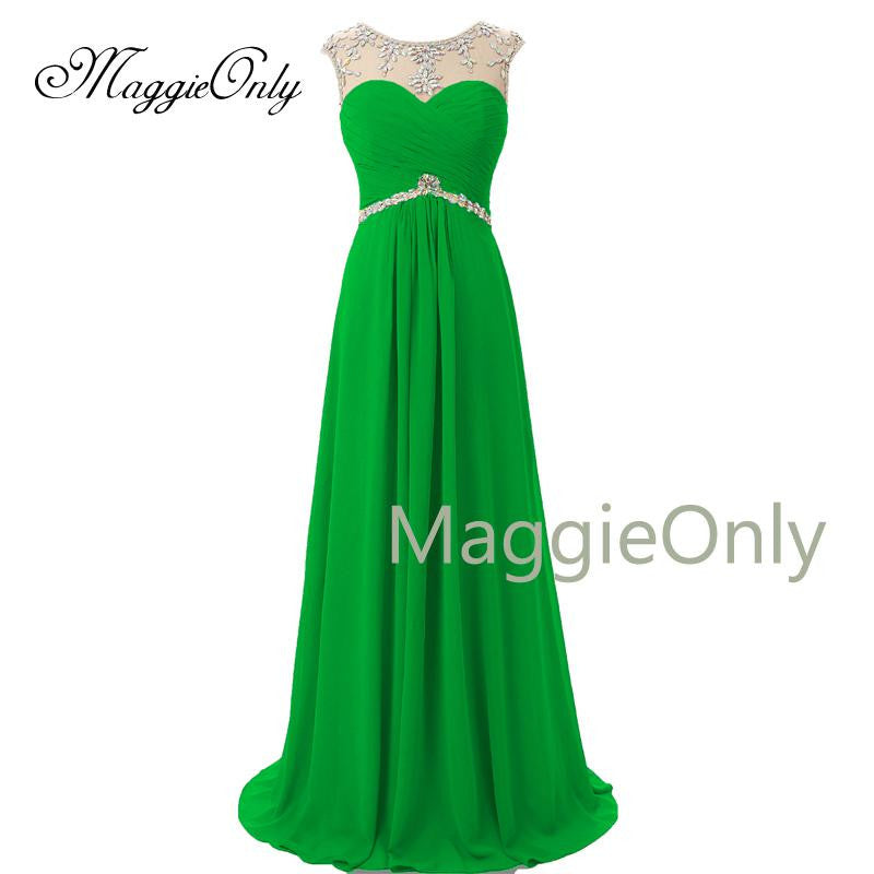 Free Shipping Sweetheart A Line Coral Chiffon Crystal Beading Sexy Open Back Long Evening - Shopy Max