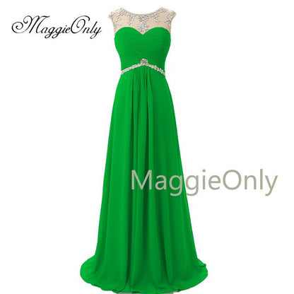 Free Shipping Sweetheart A Line Coral Chiffon Crystal Beading Sexy Open Back Long Evening - Shopy Max