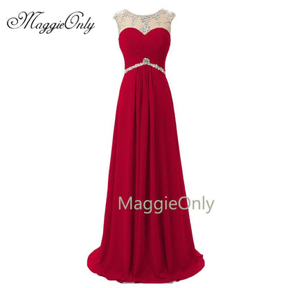 Free Shipping Sweetheart A Line Coral Chiffon Crystal Beading Sexy Open Back Long Evening - Shopy Max