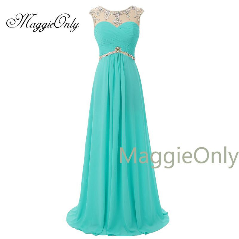 Free Shipping Sweetheart A Line Coral Chiffon Crystal Beading Sexy Open Back Long Evening - Shopy Max