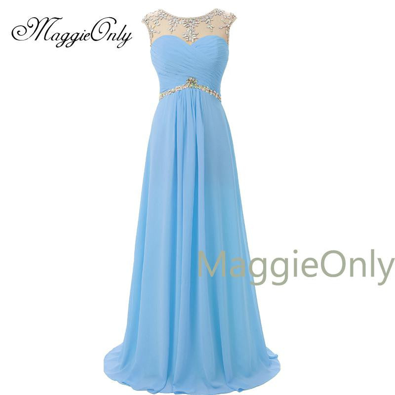Free Shipping Sweetheart A Line Coral Chiffon Crystal Beading Sexy Open Back Long Evening - Shopy Max