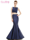 Fashion Women Sexy Evening Dresses Formal Plus Size Two Pieces - Shopy Max