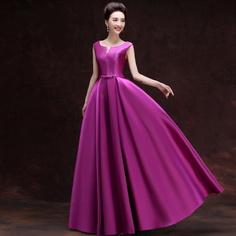 Mother Of the Bride Dresses 2016 Elegant Evening Dresses V-opening Lace-up Long