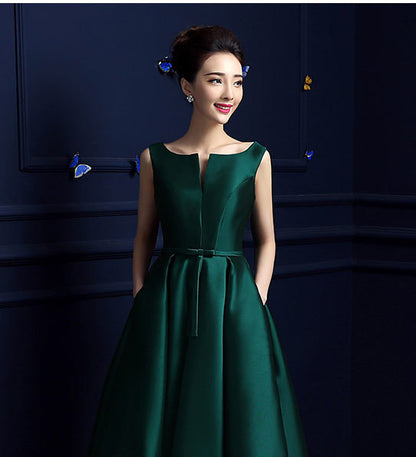 Mother Of the Bride Dresses 2016 Elegant Evening Dresses V-opening Lace-up Long