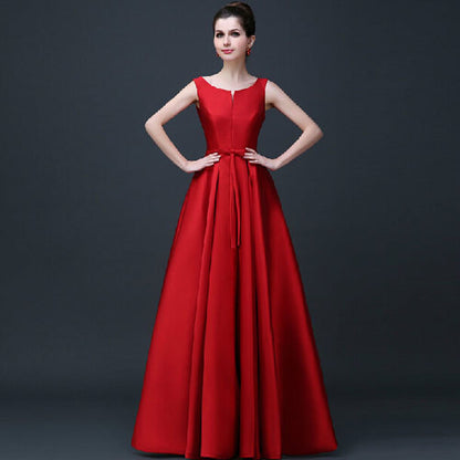 Mother Of the Bride Dresses 2016 Elegant Evening Dresses V-opening Lace-up Long