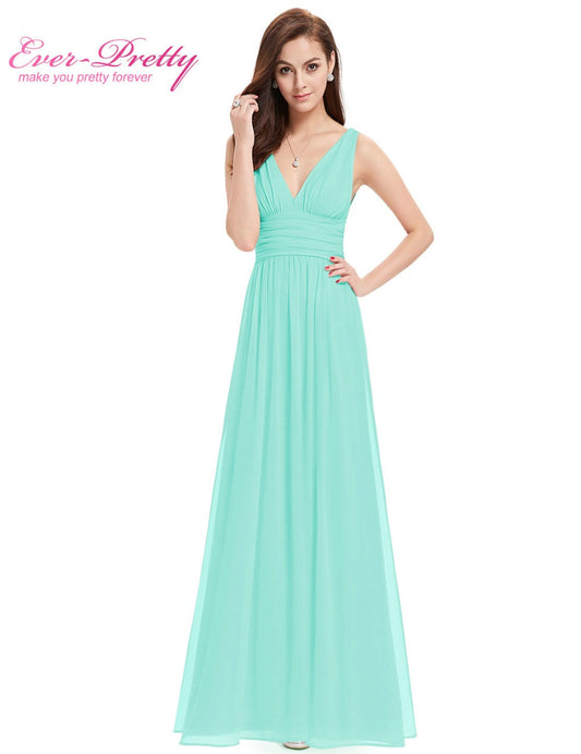 Evening Dresses EP09016 2016 Ever-Pretty Double V Elegant Evening Dress new fashion - Shopy Max