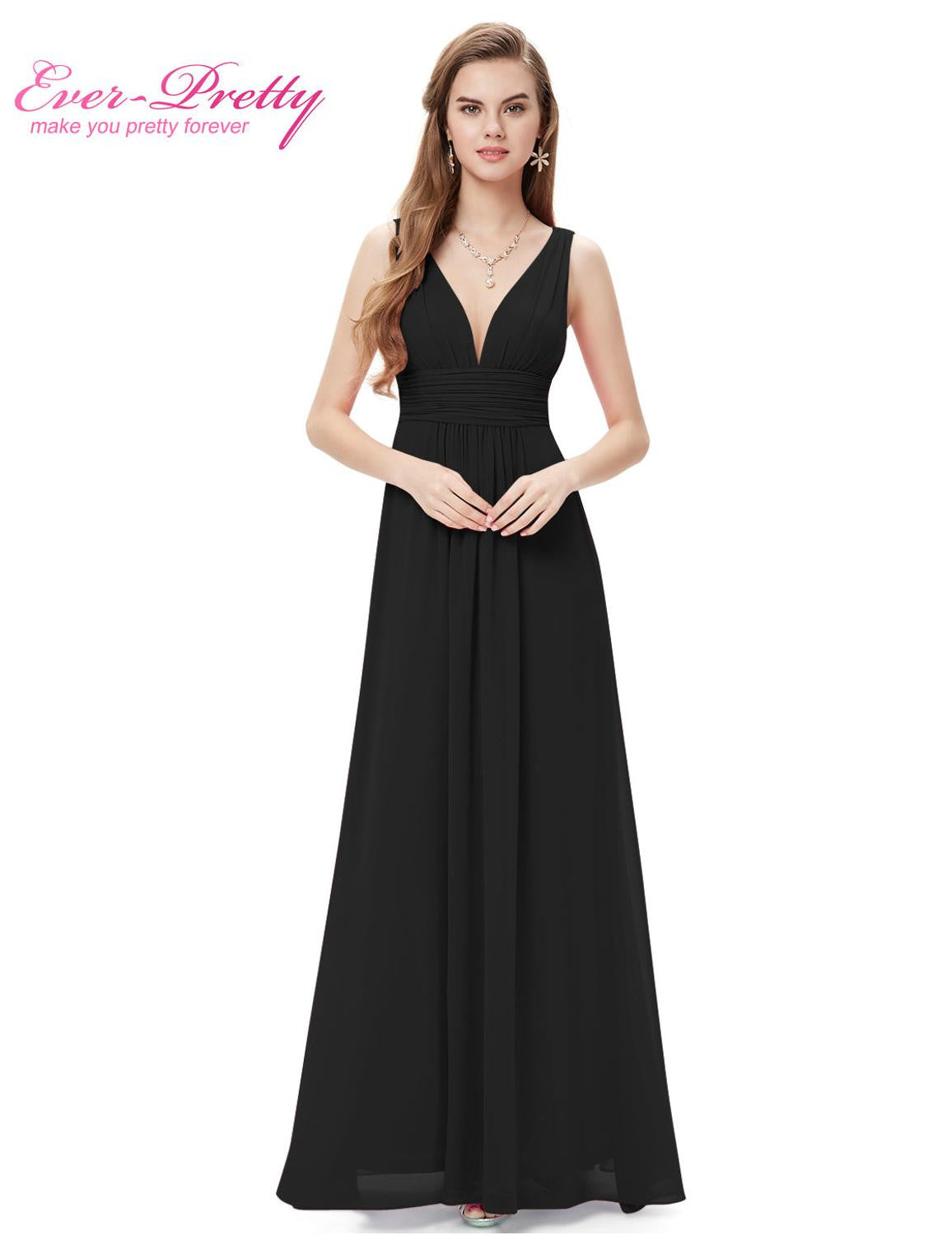Evening Dresses EP09016 2016 Ever-Pretty Double V Elegant Evening Dress new fashion - Shopy Max